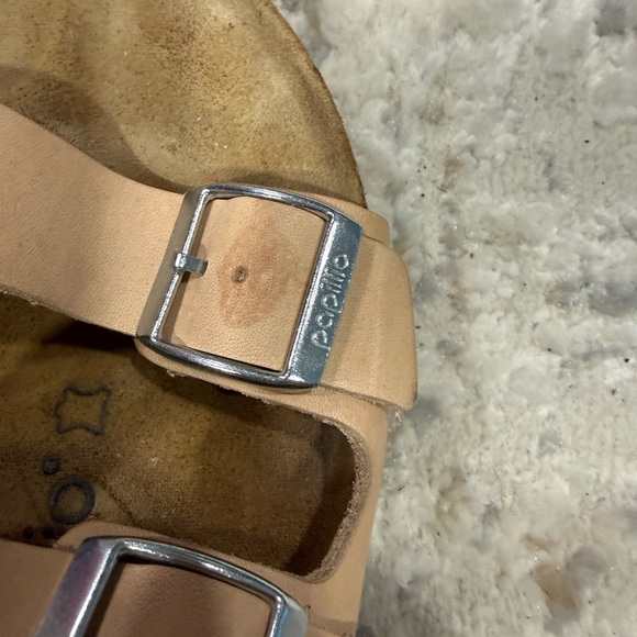 Papillio Sandals - Light Brown with Silver Buckles - Picture 2 of 6